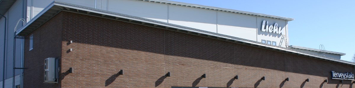 Hyvinvointikeskus Liehun rakennus ulkoa