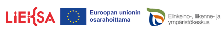 Logot: Euroopan unionin osarahoittama, Elinkeino-, liikenne- ja ympäristökeskus