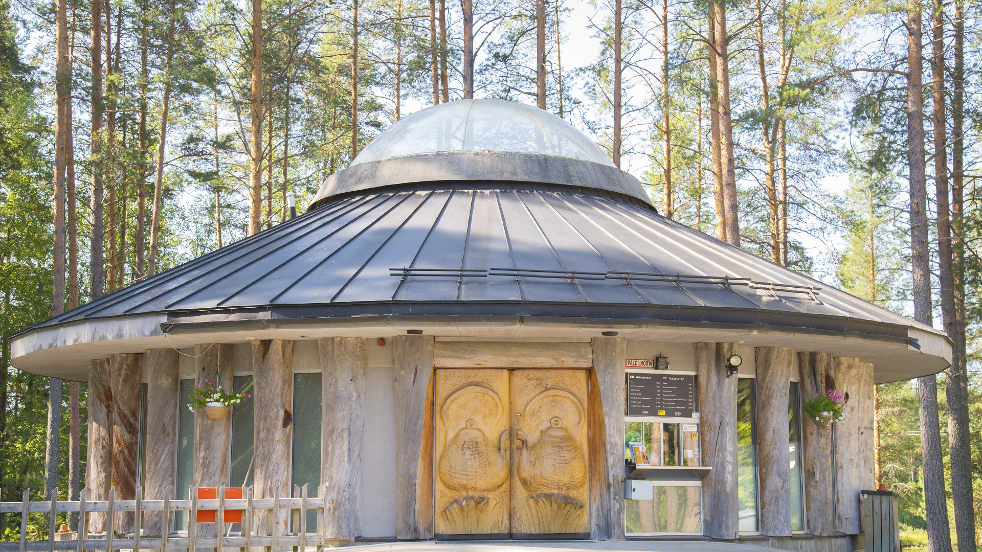 Paaterin kahvio kesällä