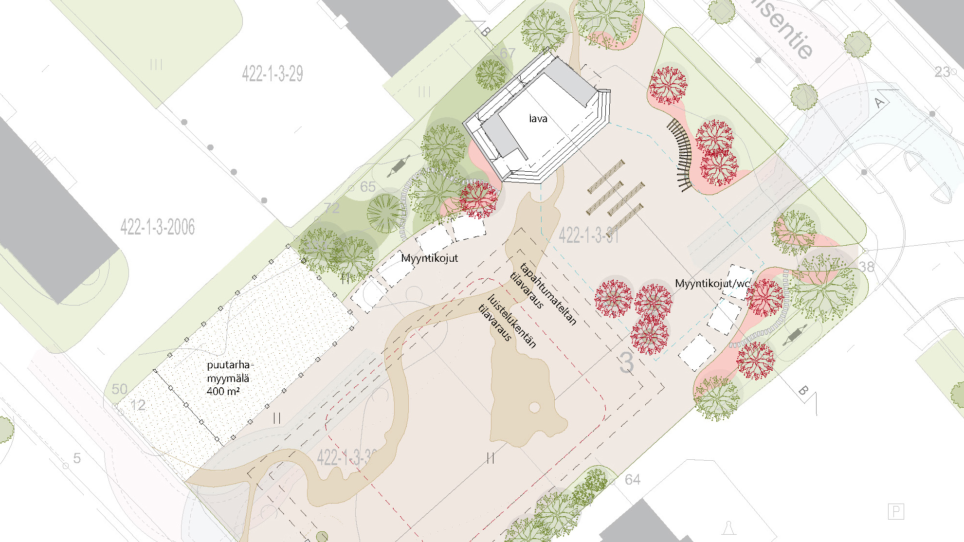 Lieksan torin yleissuunnitelma