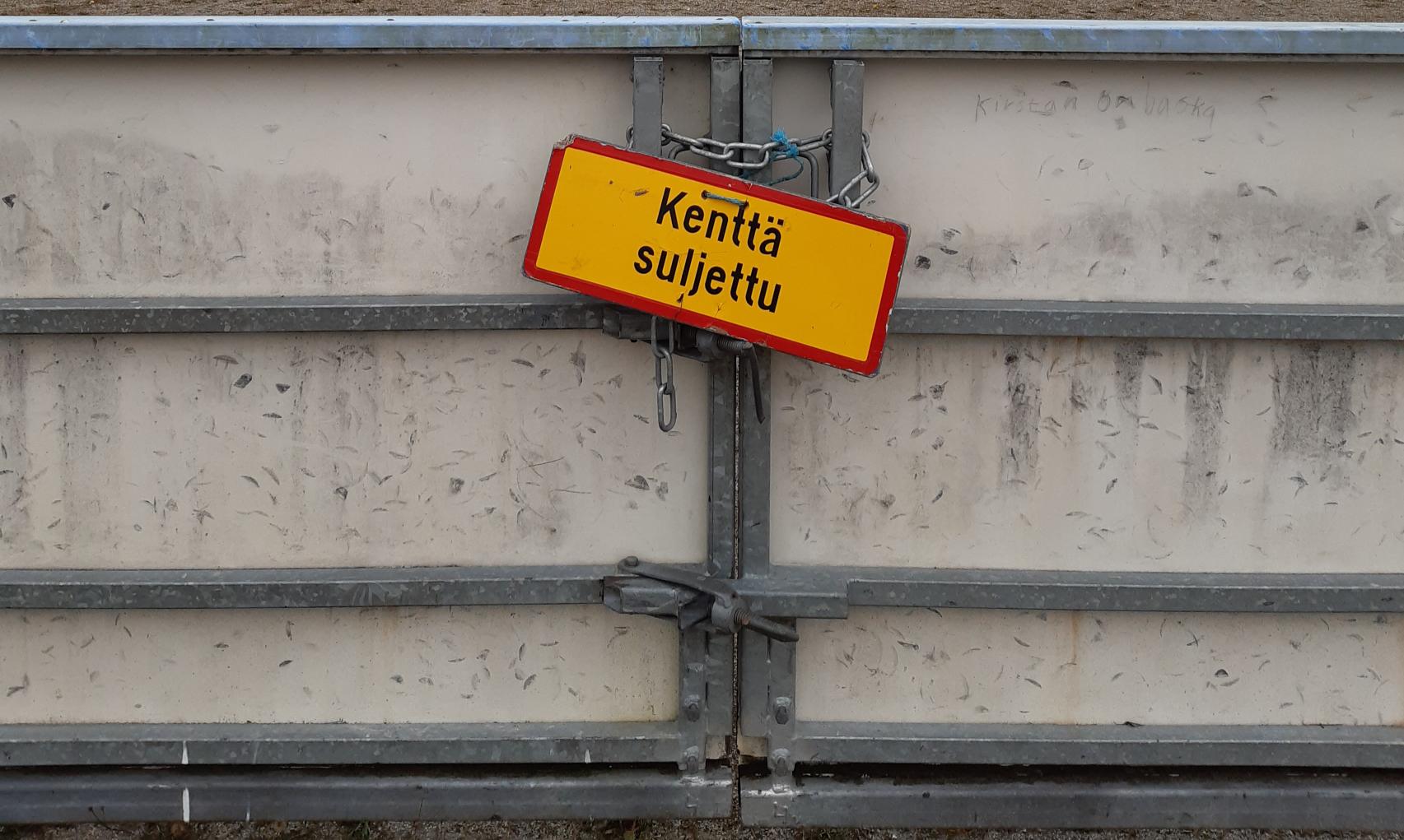 Ulkojäät suljettu, latujen­hoito tauolla — lämmin sää ja vesisa­teet sulat­ta­vat jäät ja lumet