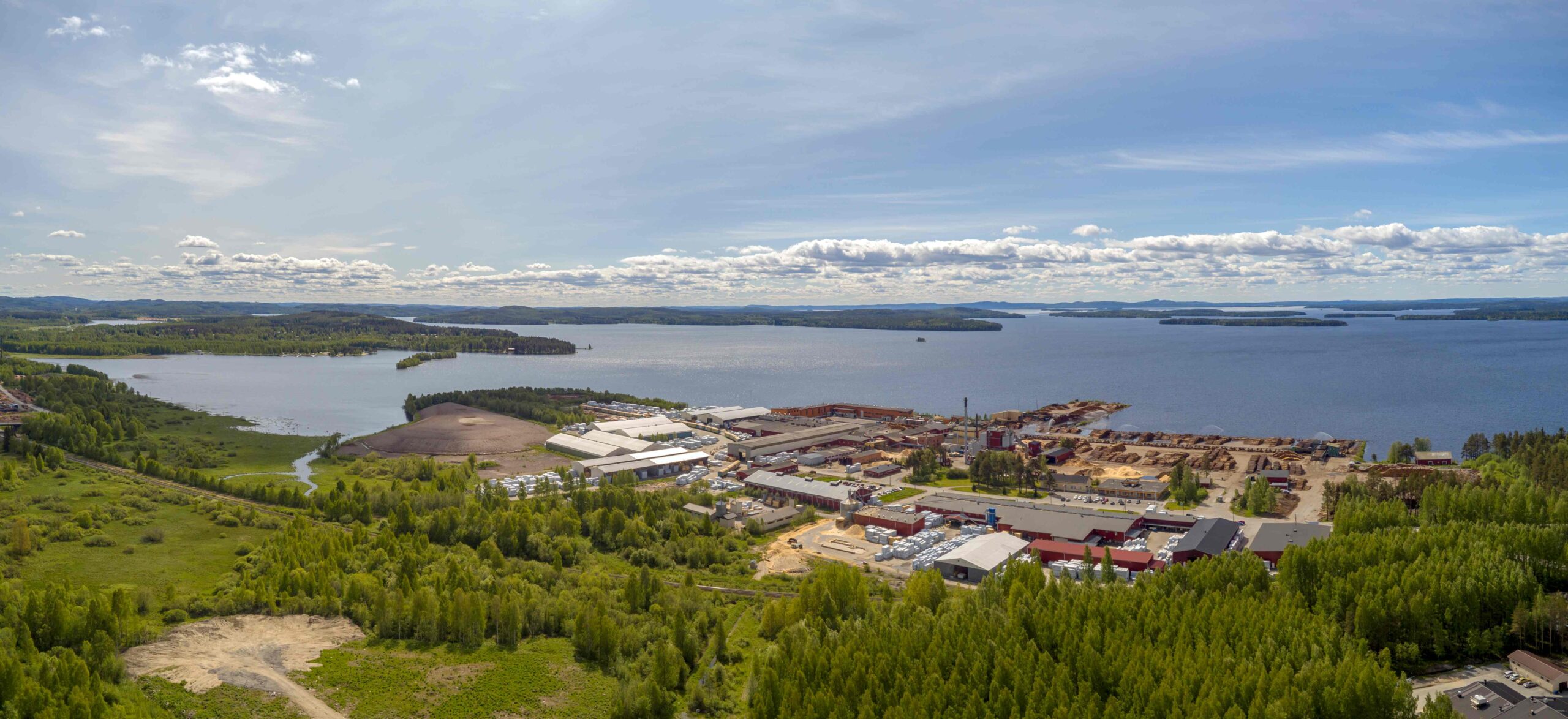 Lieksan kaupunki inves­toi Kevät­nie­men teolli­suusa­lu­eelle uuden väylän